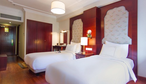 Chambre avec lits jumeaux