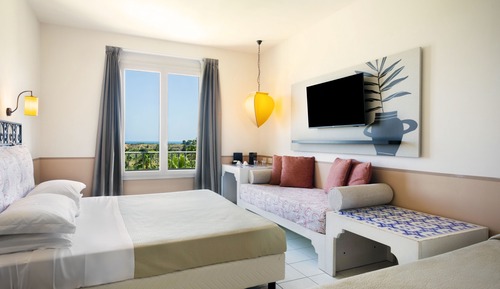 Chambre Quadruple Supérieure, vue mer