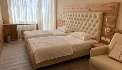 Chambre Double Supérieure, balcon, vue lac