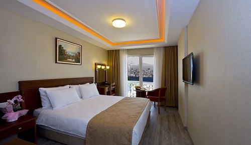 Chambre Standard Double ou avec lits jumeaux, non-fumeurs, vue mer