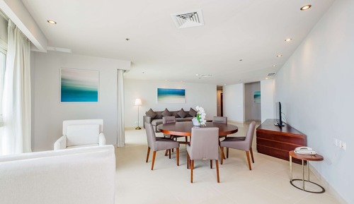 Suite, balcon, vue océan