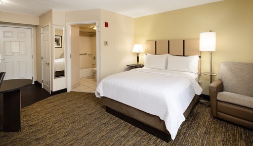 Suite Studio, 1 grand lit, accessible aux personnes à mobilité réduite (Transfer Shower)