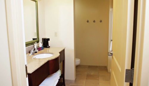 Chambre, 1 très grand lit, non-fumeurs, réfrigérateur et four à micro-ondes (Walk In Shower)