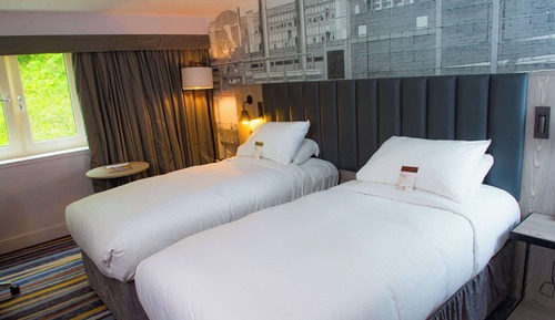 Chambre avec lits jumeaux