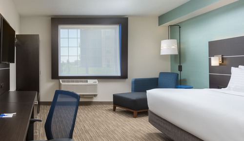 Chambre, 1 très grand lit, accessible aux personnes à mobilité réduite, non-fumeurs (Mobility)