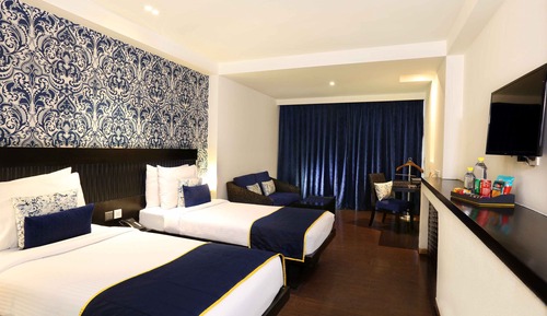 Chambre Deluxe, 2 lits une place