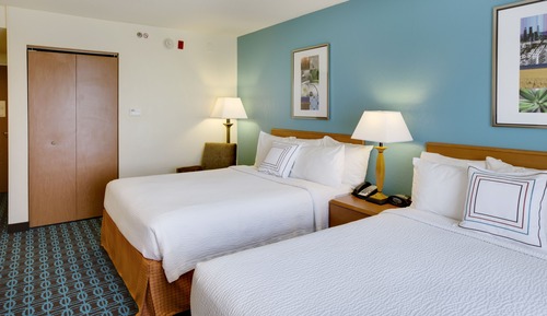 Chambre, 2 grands lits