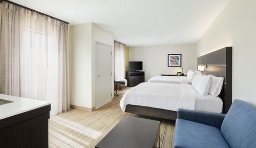 Suite, 2 grands lits, accessible aux personnes à mobilité réduite (Mobility, Tub)