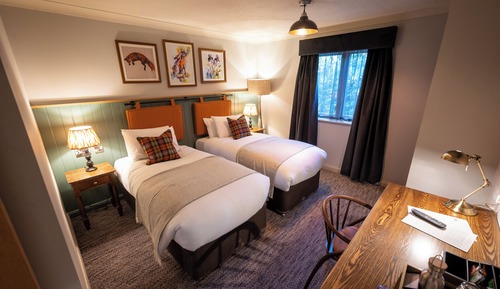 Chambre Tradition avec lits jumeaux, 2 lits une place