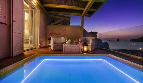 Suite, bain à remous (Eolie)
