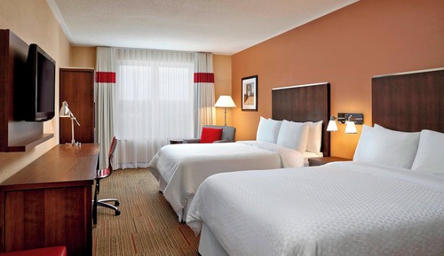 Chambre, 2 grands lits