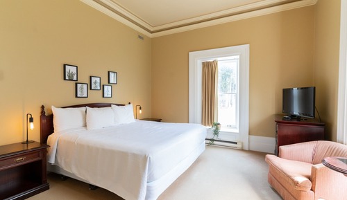 Chambre Supérieure, 1 très grand lit, vue jardin