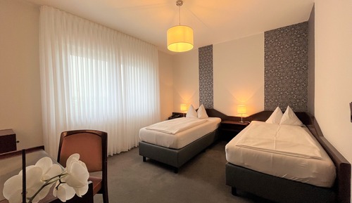 Chambre avec lits jumeaux
