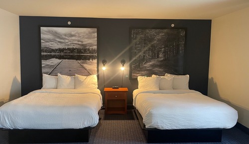 Suite, non-fumeurs (2 Queens With Sofa bed)