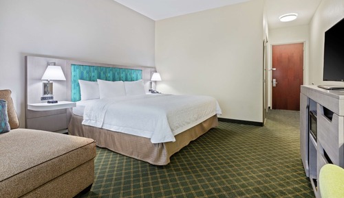 Chambre, 1 très grand lit, non-fumeurs (Mobility & Hearing, Roll-in Shower)