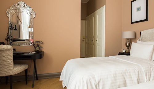 Chambre Confort, 2 lits une place, non-fumeurs (Courtyard View)