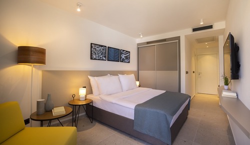 Chambre Triple Supérieure, balcon, vue mer