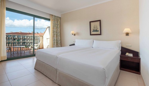 Chambre Double, balcon