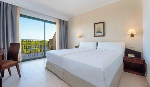 Chambre Double, balcon, vue mer
