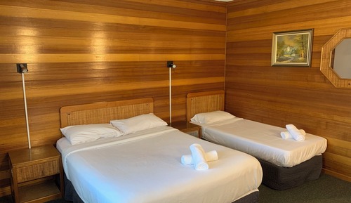 Chambre avec lits jumeaux