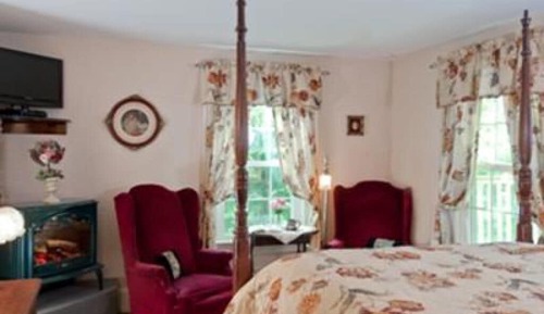 Chambre Double Deluxe, salle de bains attenante, vue jardin (Snowberry #3)