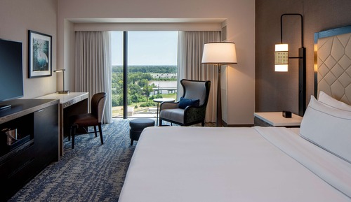 Chambre, 1 très grand lit