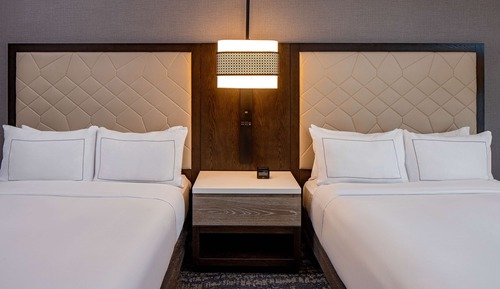 Chambre, 2 grands lits