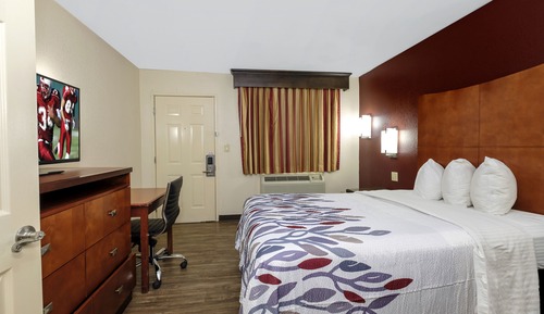 Chambre Deluxe, 1 lit double, accessible aux personnes à mobilité réduite, fumeurs
