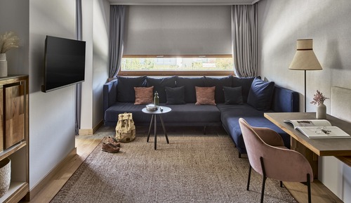 Suite Junior, balcon, vue montagne