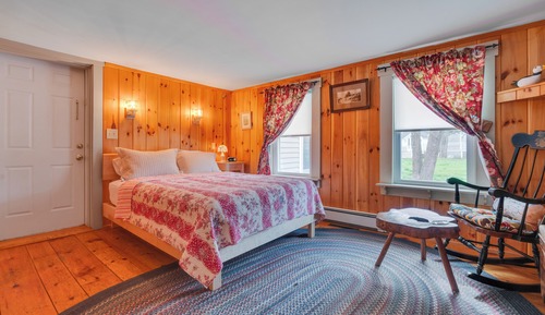 Chambre Deluxe, 1 grand lit, cheminée, rez-de-chaussée