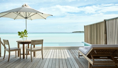 Villa, 1 chambre, piscine privée, sur l'eau