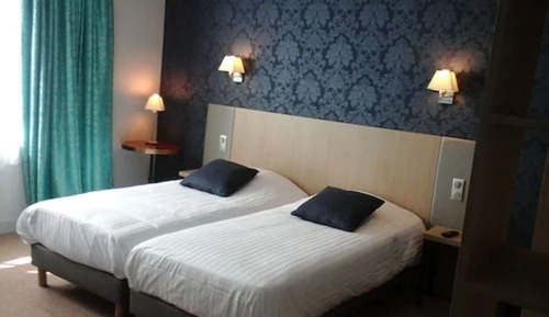 Chambre avec lits jumeaux