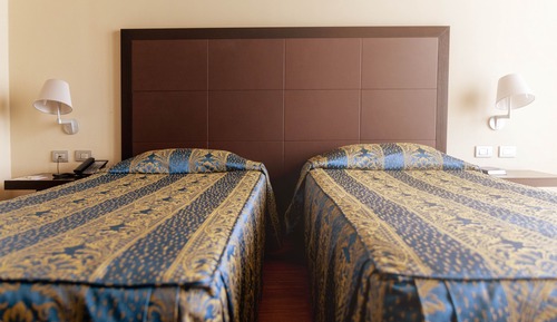 Chambre avec lits jumeaux