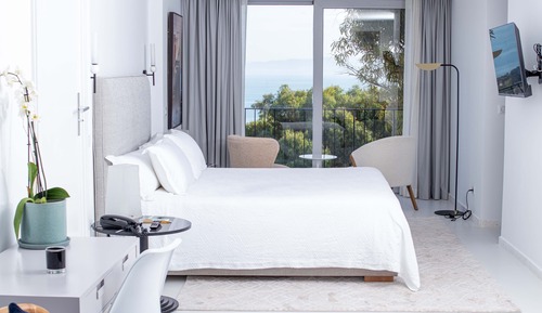 Suite Deluxe, 1 grand lit, non-fumeurs, vue mer