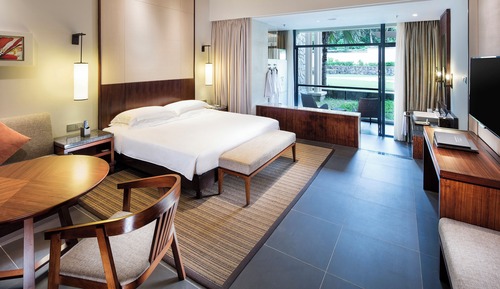 King Hilton, Chambre Deluxe, 1 très grand lit