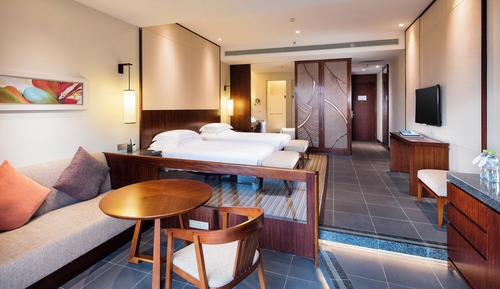 Chambre Deluxe, 2 lits une place, vue océan (Bay)