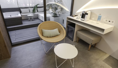 Chambre Double Deluxe, bain à remous