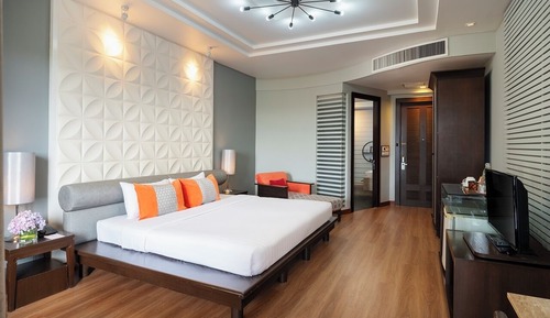 Chambre Deluxe, 1 chambre, baignoire à jets