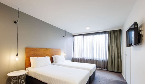 Chambre Deluxe avec lits jumeaux, 2 lits une place