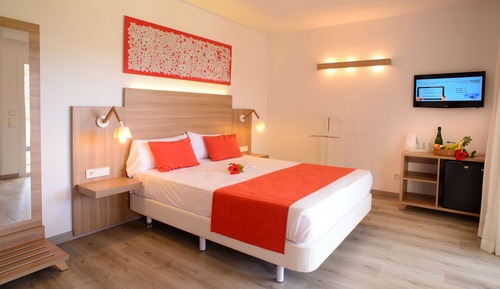 Chambre Double, terrasse, vue jardin