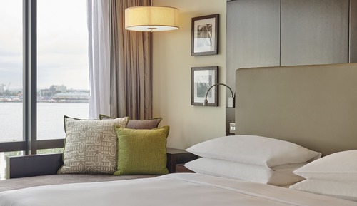Chambre Club, 2 lits une place, vue mer