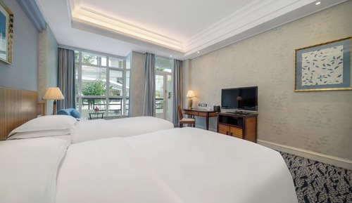 Chambre Signature, 1 chambre, vue piscine