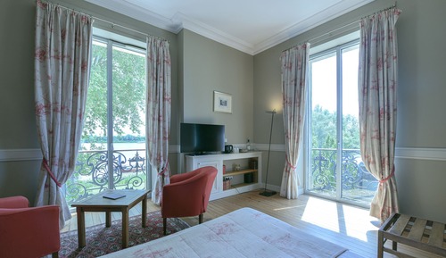 Chambre Double Deluxe, vue fleuve (Garonne)