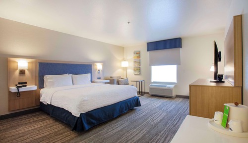 Chambre, 1 très grand lit, accessible aux personnes à mobilité réduite (Mobility & Hearing, Bathtub)