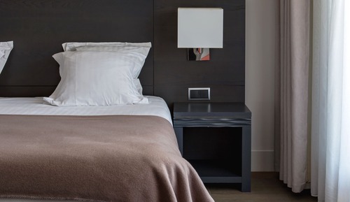 Chambre Double Supérieure, 1 grand lit, terrasse