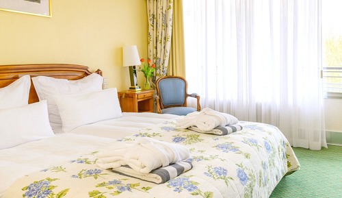 Chambre Romantique, vue parc