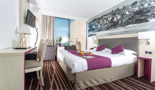 Chambre Double Exclusive, terrasse, vue mer
