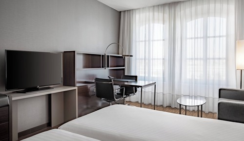 Chambre Standard, 2 lits une place, vue ville