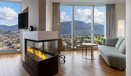 Suite, 1 chambre, vue montagne