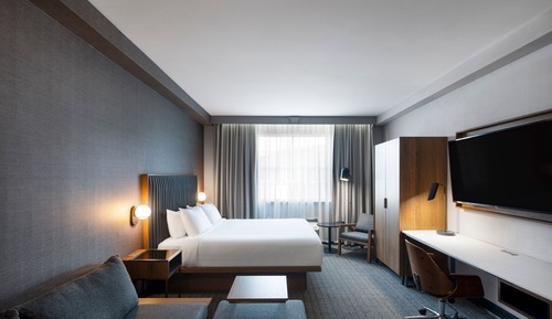 Suite Junior, 1 très grand lit et 1 canapé-lit, non-fumeurs, vue port